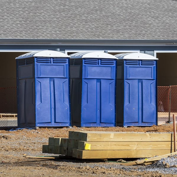 do you offer hand sanitizer dispensers inside the porta potties in Orel